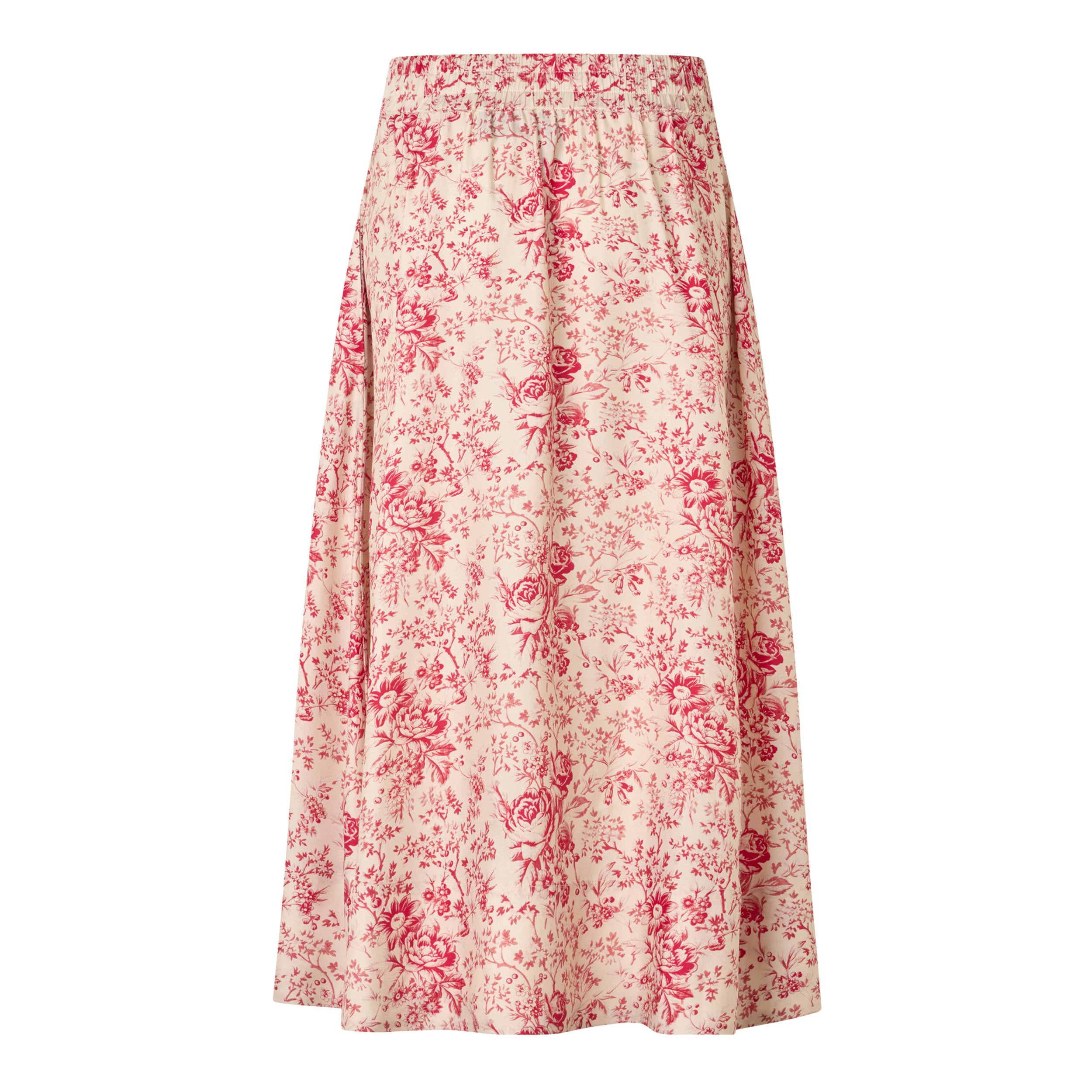 Tapis Noir Caroline Silkenederdel - Pink Skirt Rød